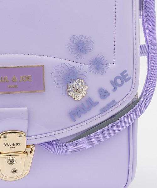 PAUL&JOE（ポールアンドジョー）の「PAUL & JOE(ポール & ジョー)クリザンテームワンポイント半かぶせクリアランドセルカバー（ランドセル・キッズ・パープル/ミント/ピンク/ホワイト・ONE SIZE）」の7枚目の写真