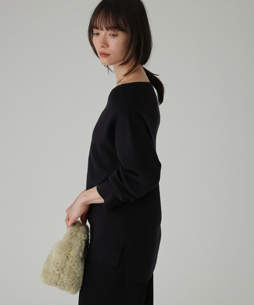 オフショルハイゲージプルオーバー（ニット/セーター）｜BABYLONE