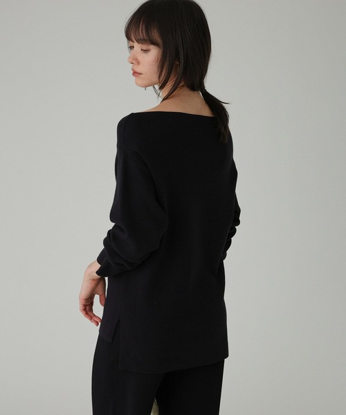 オフショルハイゲージプルオーバー（ニット/セーター）｜BABYLONE