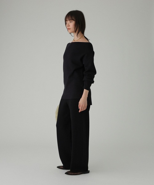 オフショルハイゲージプルオーバー（ニット/セーター）｜BABYLONE