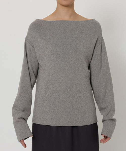 オフショルハイゲージプルオーバー（ニット/セーター）｜BABYLONE