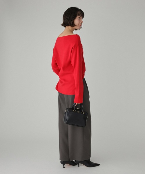 オフショルハイゲージプルオーバー（ニット/セーター）｜BABYLONE