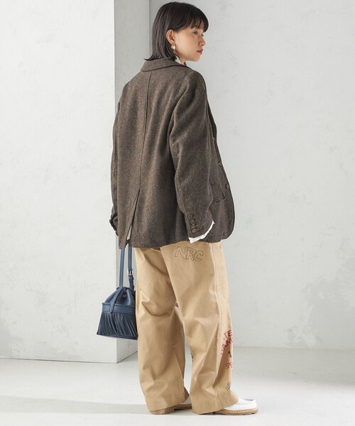 JANESMITH（ジェーンスミス）の「【SHIPS別注】Jane smith:ブリティッシュ ウール ジャケット（テーラードジャケット・レディース・ブラウン・38/36）」の10枚目の写真