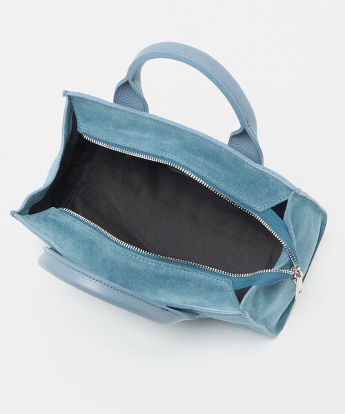 ELYSIR(エリジール)の「<ELYSIR>スエード ロングスクエア トートバッグ(トートバッグ・レディース・ターコイズブルー系/ブラウン系・FREE)」の11枚目の写真