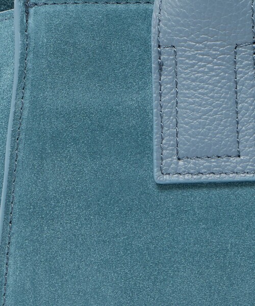 ELYSIR(エリジール)の「<ELYSIR>スエード ロングスクエア トートバッグ(トートバッグ・レディース・ターコイズブルー系/ブラウン系・FREE)」の14枚目の写真