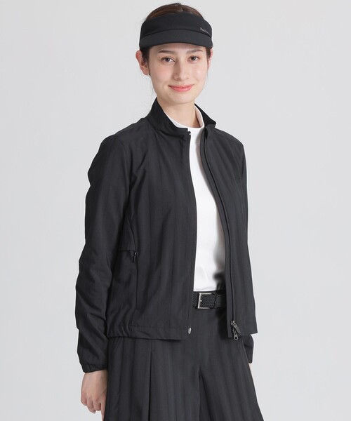 GOLF】シャドウストライプ フルジップブルゾン（ゴルフグッズ）｜Paul