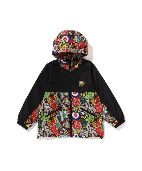 エイプキッズ ナイロンジャケット 130 シャーク エイプキッズ ナイロンジャケット 130 シャーク A BATHING APE