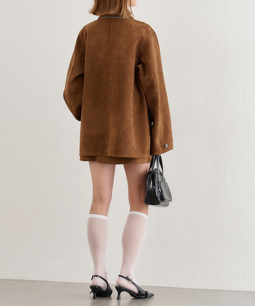 リバーシブルオーバーダブルジャケット（その他アウター）｜U by