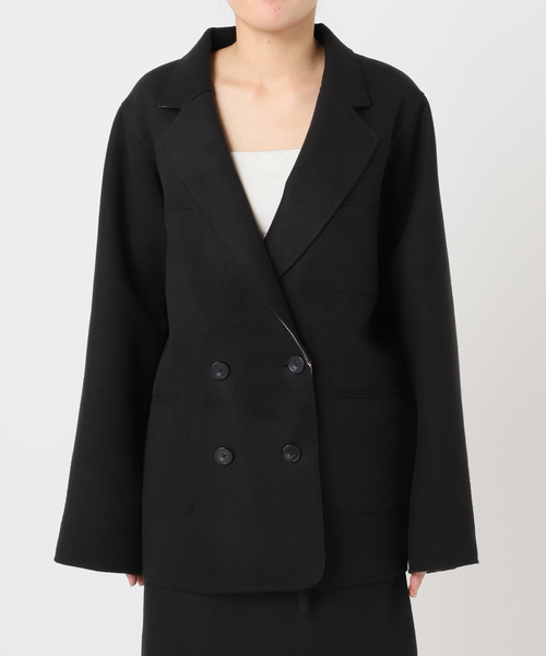 リバーシブルオーバーダブルジャケット 38 リバーシブルオーバーダブルジャケット（その他アウター）｜U by