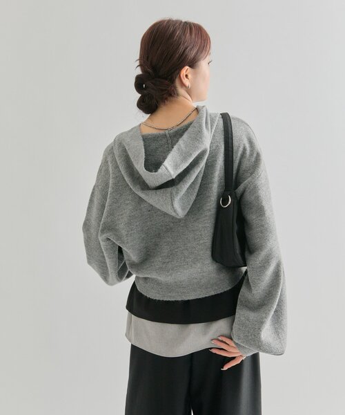 フーディーニットパーカー（パーカー）｜mystic（ミスティック）の