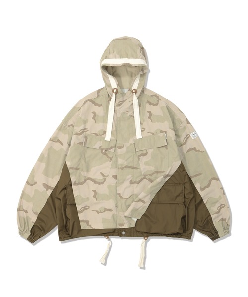 elephant TRIBAL fabrics（エレファントトライバルファブリックス）の「elephant TRIBAL fabrics ANORAK MOUNTAIN JKT（その他アウター・メンズ・ベージュ/グレー・SMALL/MEDIUM）」の7枚目の写真