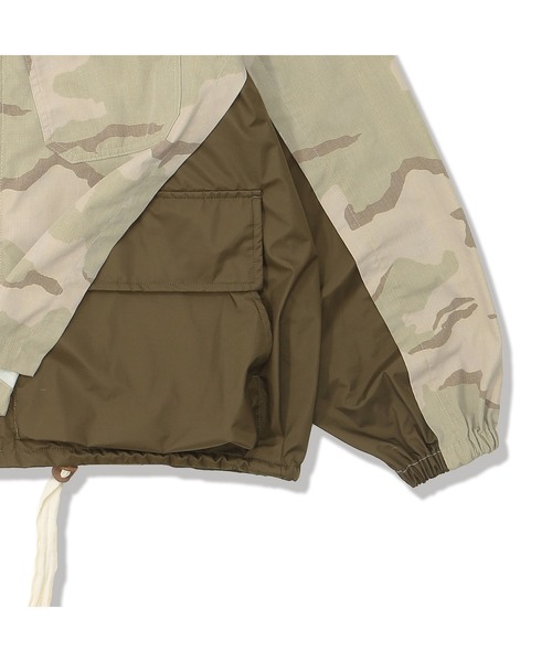 elephant TRIBAL fabrics（エレファントトライバルファブリックス）の「elephant TRIBAL fabrics ANORAK MOUNTAIN JKT（その他アウター・メンズ・ベージュ/グレー・SMALL/MEDIUM）」の9枚目の写真