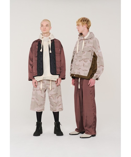 elephant TRIBAL fabrics（エレファントトライバルファブリックス）の「elephant TRIBAL fabrics ANORAK MOUNTAIN JKT（その他アウター・メンズ・ベージュ/グレー・SMALL/MEDIUM）」の3枚目の写真