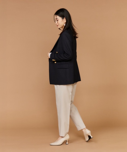 INED(イネド)の「【美脚が叶う!】2026NEW 美脚テーパードパンツ(その他パンツ・レディース・ブラック/オフホワイト/サンドグレー/ネイビー・5号/7号/9号/11号)」の6枚目の写真