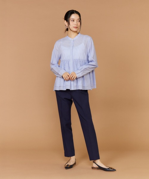 INED(イネド)の「【美脚が叶う!】2026NEW 美脚テーパードパンツ(その他パンツ・レディース・ブラック/オフホワイト/サンドグレー/ネイビー・5号/7号/9号/11号)」の17枚目の写真