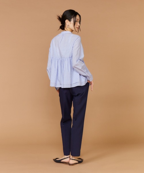 INED(イネド)の「【美脚が叶う!】2026NEW 美脚テーパードパンツ(その他パンツ・レディース・ブラック/オフホワイト/サンドグレー/ネイビー・5号/7号/9号/11号)」の19枚目の写真