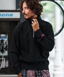 msw1752-Half Zip Sweat Pullover ハーフジップスウェットプルオーバー(F25F240)