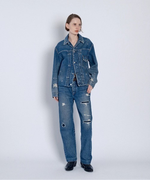 TANAKA（タナカ）の「STRAIGHT JEAN TROUSERS（デニムパンツ・レディース・その他・25/26/27）」の2枚目の写真