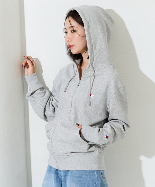 セール】限定展開 Champion/チャンピオン ZIP HOODED SWEATSHIRT