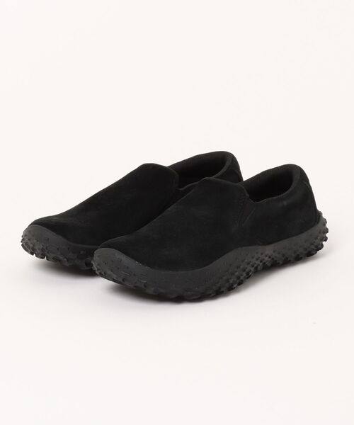 MERRELL(メレル)の「MERRELL メレル WRAPT SLIP ON【軽量/本革】レディースシューズ アウトドアスニーカー スリッポン(ラプトスリップオン) J008858 ブラック(スニーカー・レディース・ブラック・22.5cm/23.0cm/23.5cm/24.0cm/24.5cm/25.0cm)」の1枚目の写真