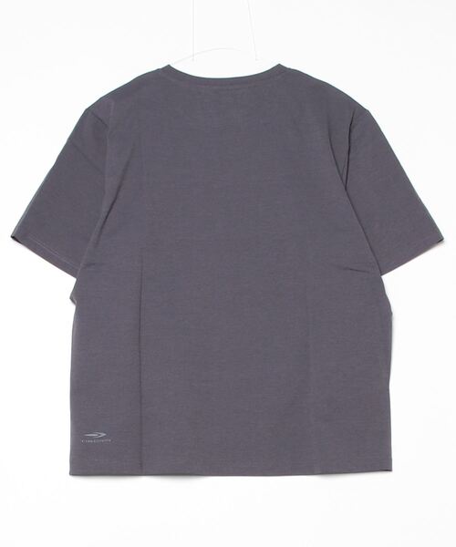 TIGORA（ティゴラ）の「ティゴラ TIGORA ドライオーバーサイズグラフィックTシャツ（Tシャツ/カットソー・レディース・チャコールグレー/ライトベージュ/ホワイト・S/M/L/XL）」の4枚目の写真
