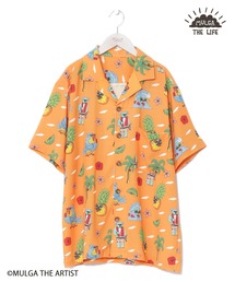 MULGA（モルガ）の「【SURF&Palms】半袖シャツ（シャツ/ブラウス）」