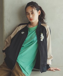 studio CLIP（スタディオクリップ）の「【daily CLIP × norahi】総刺繍スカジャン（ブルゾン）」