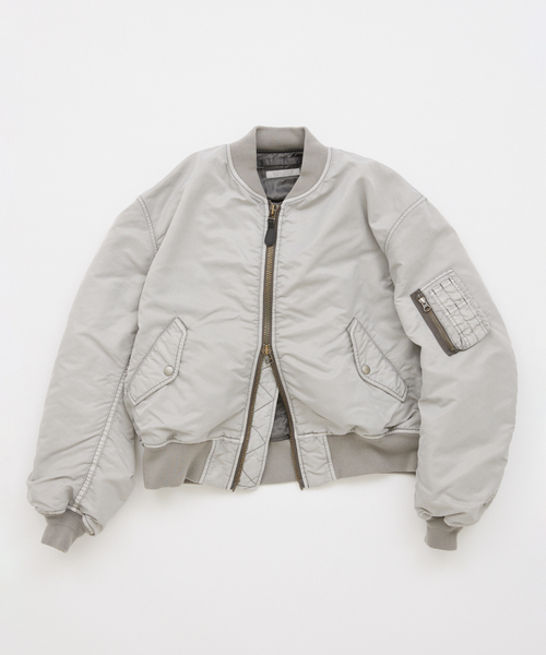 JOURNAL STANDARD(ジャーナルスタンダード)の「オーバー フィット ボンバー ブルゾン(その他アウター・メンズ・グレー/ブラック/ピンク・MEDIUM/LARGE)」の3枚目の写真