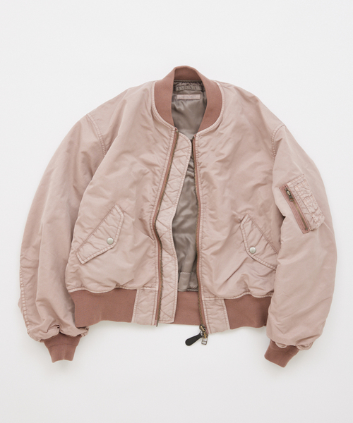 JOURNAL STANDARD(ジャーナルスタンダード)の「オーバー フィット ボンバー ブルゾン(その他アウター・メンズ・グレー/ブラック/ピンク・MEDIUM/LARGE)」の1枚目の写真