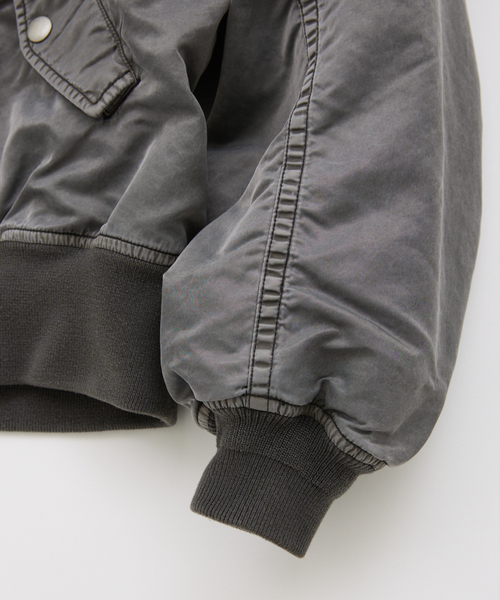 JOURNAL STANDARD(ジャーナルスタンダード)の「オーバー フィット ボンバー ブルゾン(その他アウター・メンズ・グレー/ブラック/ピンク・MEDIUM/LARGE)」の8枚目の写真