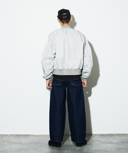 JOURNAL STANDARD(ジャーナルスタンダード)の「オーバー フィット ボンバー ブルゾン(その他アウター・メンズ・グレー/ブラック/ピンク・MEDIUM/LARGE)」の22枚目の写真