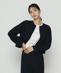 COMME CA | トリアセビンテージツイル ブルゾン(ブルゾン)