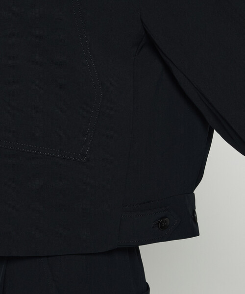 COMME CA（コムサ）の「トリアセビンテージツイル ブルゾン（ブルゾン・レディース・ブラック・11号/9号）」の9枚目の写真