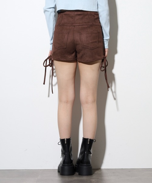 .WORKS(ドットワークス)の「.works スェードショートパンツ(その他パンツ・レディース・カーキ/ブラック/ダークブラウン・61/64)」の19枚目の写真