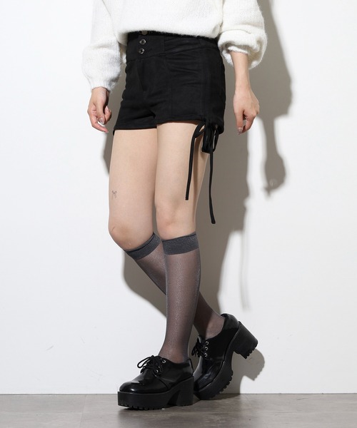 .WORKS(ドットワークス)の「.works スェードショートパンツ(その他パンツ・レディース・カーキ/ブラック/ダークブラウン・61/64)」の12枚目の写真