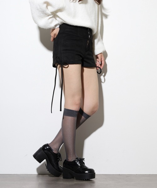 .WORKS(ドットワークス)の「.works スェードショートパンツ(その他パンツ・レディース・カーキ/ブラック/ダークブラウン・61/64)」の15枚目の写真