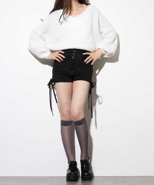 .WORKS(ドットワークス)の「.works スェードショートパンツ(その他パンツ・レディース・カーキ/ブラック/ダークブラウン・61/64)」の16枚目の写真