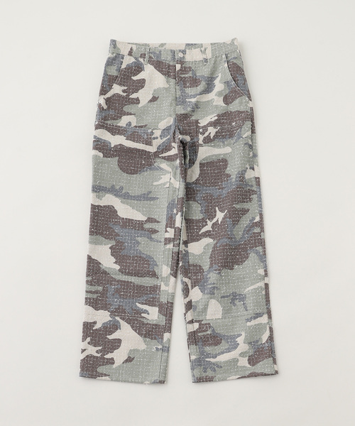 JOINT WORKS（ジョイントワークス）の「PLATEAU STUDIO / プラトースタジオ Double knee camo（その他パンツ・メンズ・グリーン・2/3）」の4枚目の写真