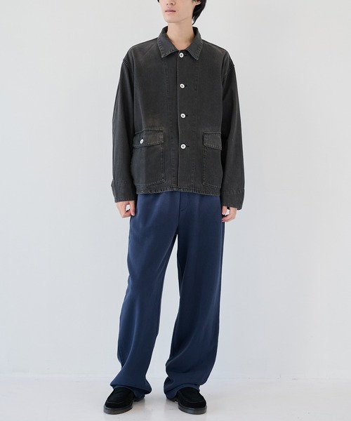 F-LAGSTUF-F(フラグスタフ)の「【F-LAGSTUF-F/フラグスタフ】DENIM C-A JACKET(デニムジャケット・メンズ・ブラック/インディゴブルー・L/M)」の12枚目の写真