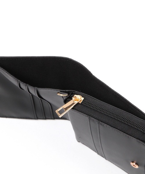 studio CLIP（スタディオクリップ）の「ストラップ付き折り財布（財布・レディース・ブラック/イエロー/その他2・FREE）」の12枚目の写真