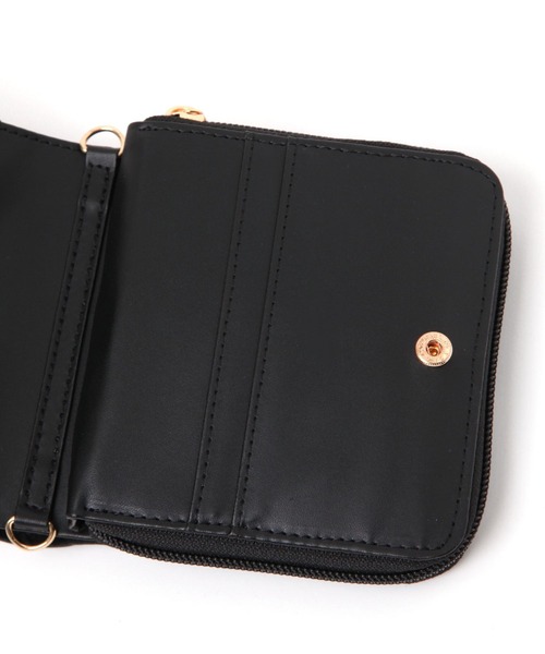 studio CLIP（スタディオクリップ）の「ストラップ付き折り財布（財布・レディース・ブラック/イエロー/その他2・FREE）」の14枚目の写真