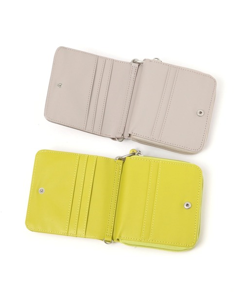 studio CLIP（スタディオクリップ）の「ストラップ付き折り財布（財布・レディース・ブラック/イエロー/その他2・FREE）」の22枚目の写真