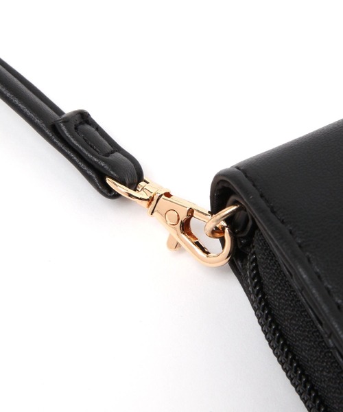 studio CLIP（スタディオクリップ）の「ストラップ付き折り財布（財布・レディース・ブラック/イエロー/その他2・FREE）」の7枚目の写真