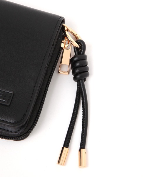 studio CLIP（スタディオクリップ）の「ストラップ付き折り財布（財布・レディース・ブラック/イエロー/その他2・FREE）」の8枚目の写真