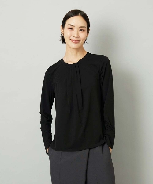 ボウタイ風ブラウソー（Tシャツ/カットソー）｜MICHEL KLEIN