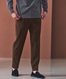 green label relaxing | 【WEB限定】JUST fit コーデュロイ 1プリーツ イージースラックス パンツ -ストレッチ-(その他パンツ)