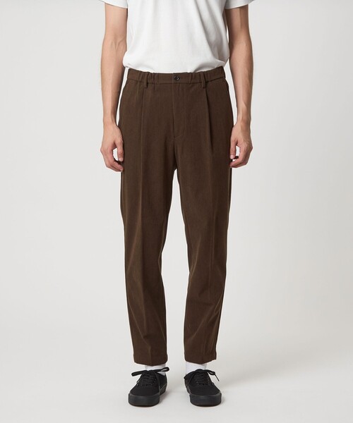 green label relaxing（グリーンレーベルリラクシング）の「【WEB限定】JUST fit コーデュロイ 1プリーツ イージースラックス パンツ -ストレッチ-（その他パンツ・メンズ・ダークブラウン/オリーブ/ダークグレー・S/M/L/XL/XS/XXL）」の11枚目の写真