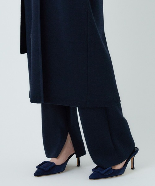 Chaos（カオス）の「Chaos(カオス)/ ◇金子綾さんYouTube紹介◇ シエラウールロングカーディガン（カーディガン/ボレロ・レディース・ブラウン系その他/ネイビー/チャコール・FREE）」の21枚目の写真