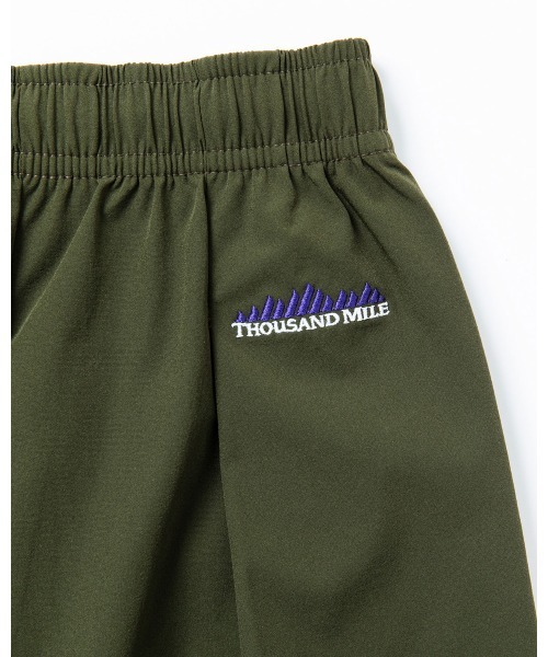 THOUSAND MILE（サウザンドマイル）の「[L's]FRENCH SLEEVE SHIRT & LONG PANTS SET NY/PU/フレンチスリーブシャツ＆ロングパンツセット【撥水,４WAYストレッチ, UVカット,セットアップ】（セットアップ・レディース・チャコールグレー/ブラック/カーキ/オリーブ/ネイビー/レンガ・FREE）」の21枚目の写真