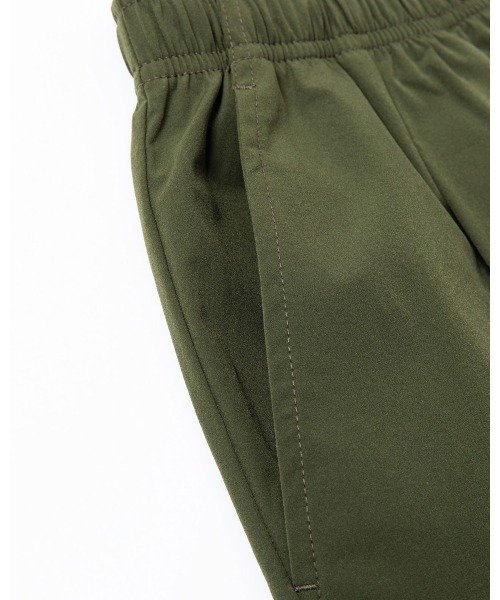 THOUSAND MILE（サウザンドマイル）の「[L's]FRENCH SLEEVE SHIRT & LONG PANTS SET NY/PU/フレンチスリーブシャツ＆ロングパンツセット【撥水,４WAYストレッチ, UVカット,セットアップ】（セットアップ・レディース・チャコールグレー/ブラック/カーキ/オリーブ/ネイビー/レンガ・FREE）」の20枚目の写真